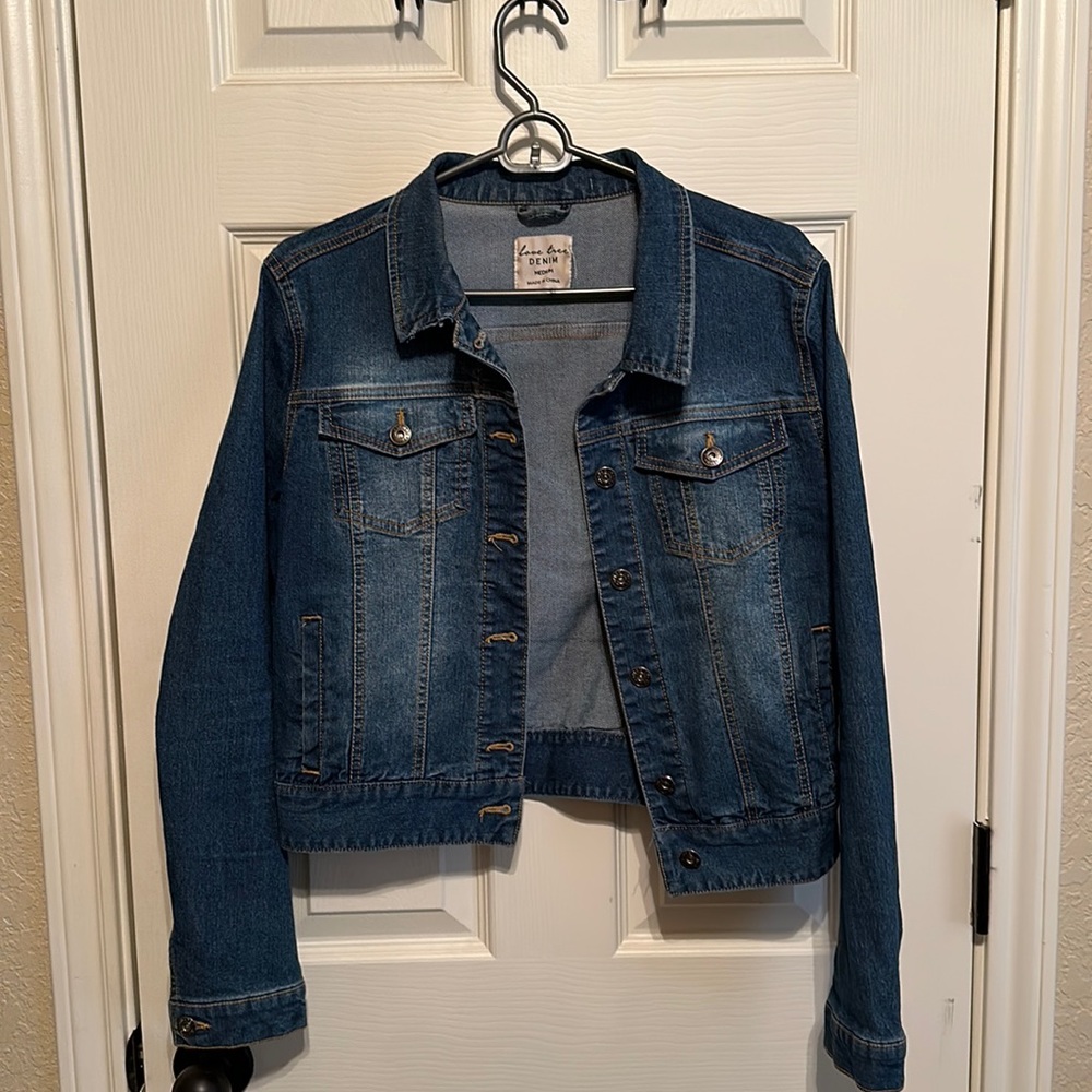 Crop Denim Jacket